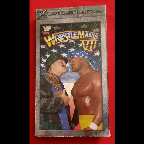 Vintage 1991 WWF Wrestlemania VII 7 The Legacy VHS Movie - Picture 2 of 4